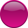 Round Purple Button Clip Art